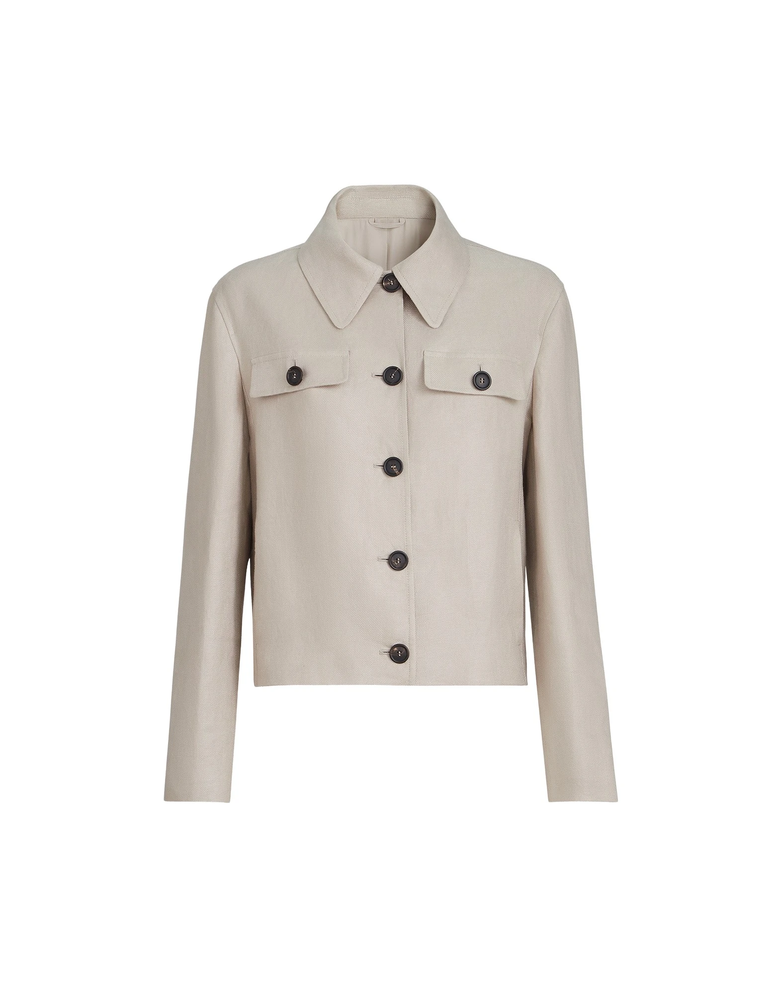 Brunello-Cucinelli-Linen-diagonal-jacket-in-Beige53979_nobg Brunello Cucinelli Linen diagonal jacket in Beige