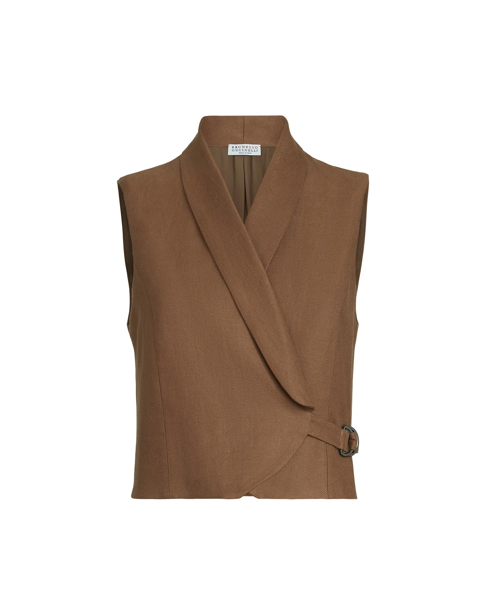Brunello-Cucinelli-Linen-diagonal-vest-in-Mou70122_nobg Brunello Cucinelli Linen diagonal vest in Mou