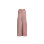 Brunello Cucinelli Loose Flared Trousers in Pink