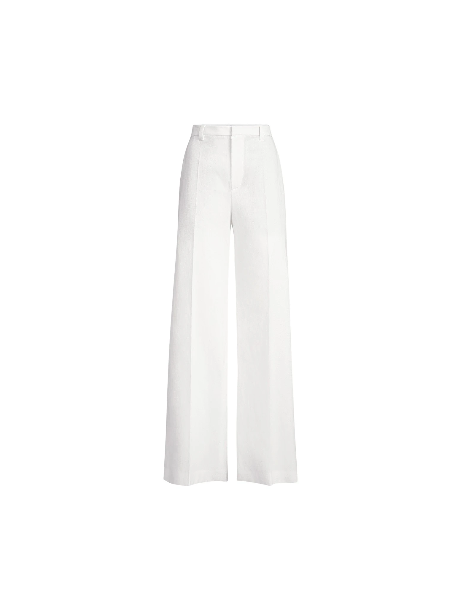 Brunello-Cucinelli-Loose-Flared-Trousers-in-White55695_nobg Brunello Cucinelli Loose Flared Trousers in White
