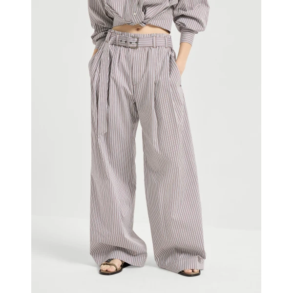 Brunello Cucinelli Loose Track trousers, view 2