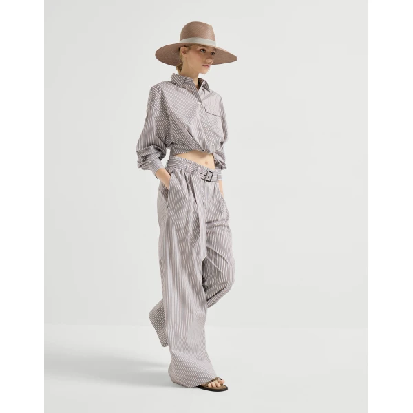 Brunello Cucinelli Loose Track trousers, view 5