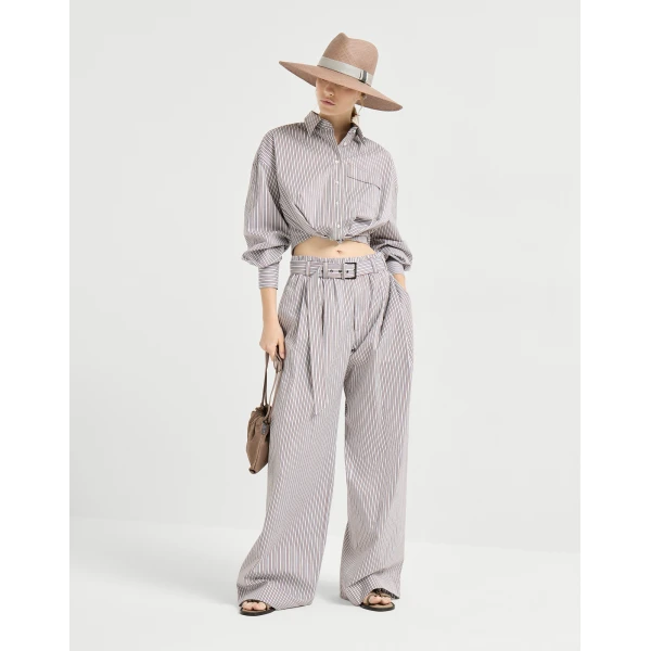 Brunello Cucinelli Loose Track trousers, view 6