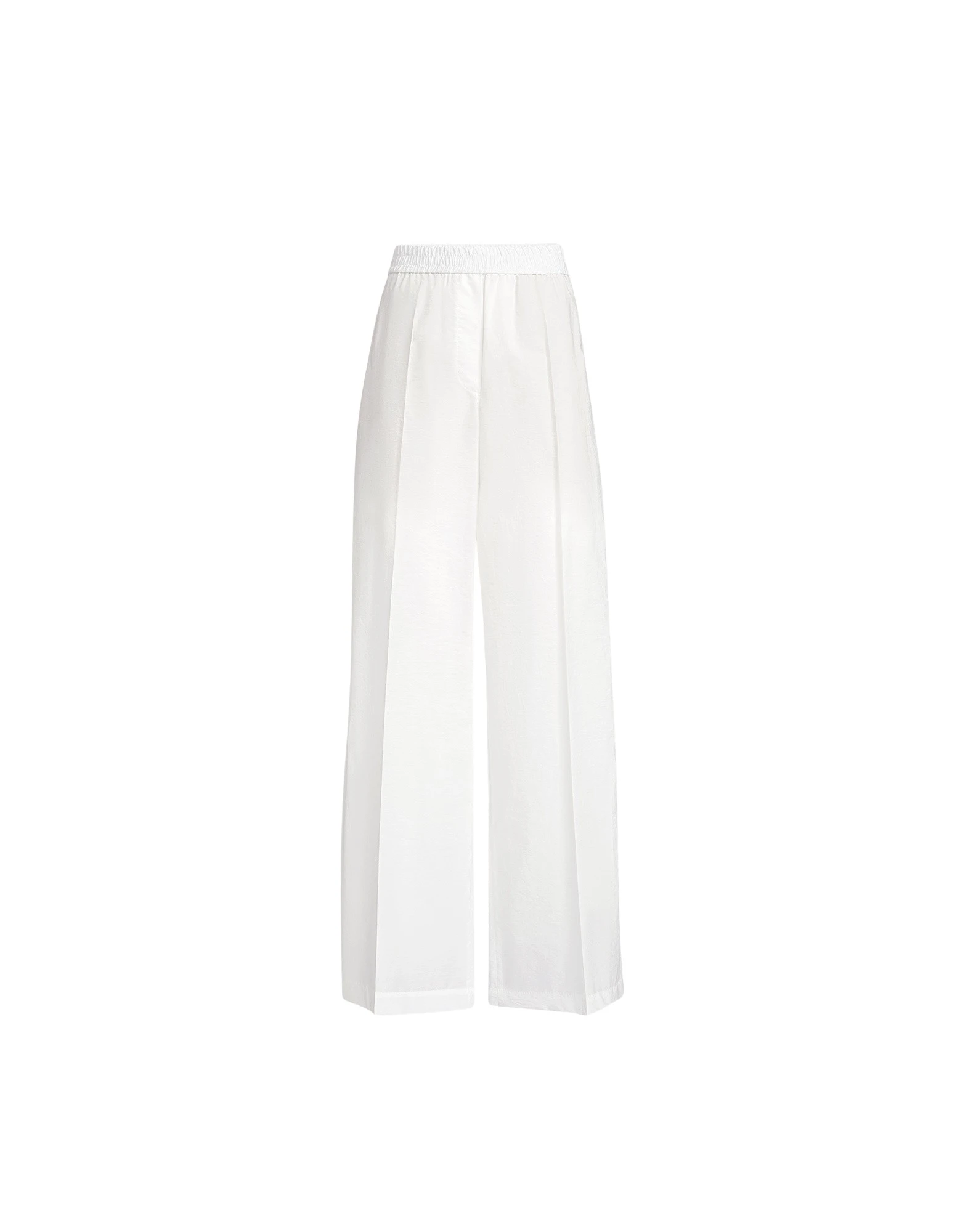 Brunello Cucinelli Loose Track trousers in White