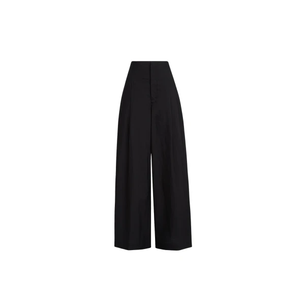 Brunello Cucinelli Maxi trousers in Black
