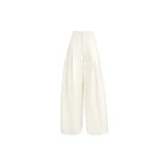 Brunello Cucinelli Maxi trousers in Butter