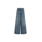 Brunello Cucinelli Maxi trousers in Denim