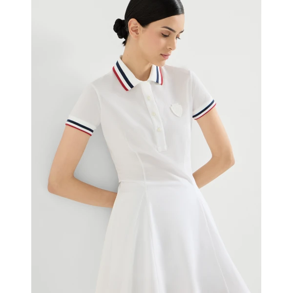 Brunello Cucinelli Mini dress with logo, view 5