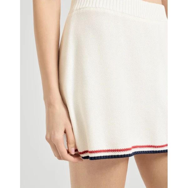 Brunello Cucinelli Miniskirt Skirt, view 4