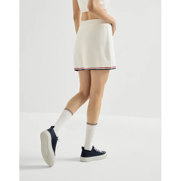 Brunello Cucinelli Miniskirt Skirt, view 5