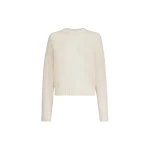 Brunello Cucinelli Mohair and wool sweater in Ivory