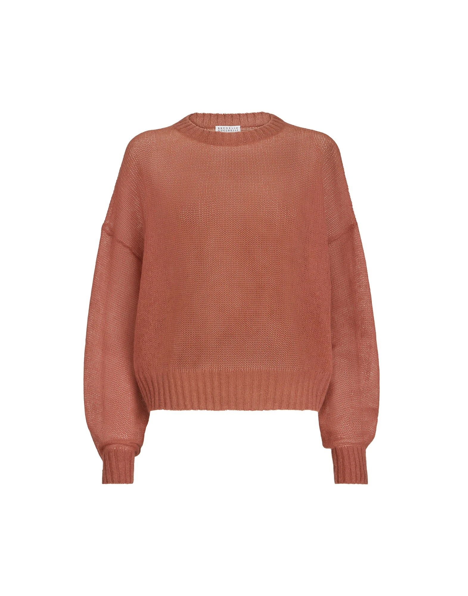Brunello-Cucinelli-Mohair-and-wool-sweater-in-Orange41937_nobg Brunello Cucinelli Mohair and wool sweater in Orange