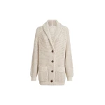 Brunello Cucinelli Net cardigan in Oat