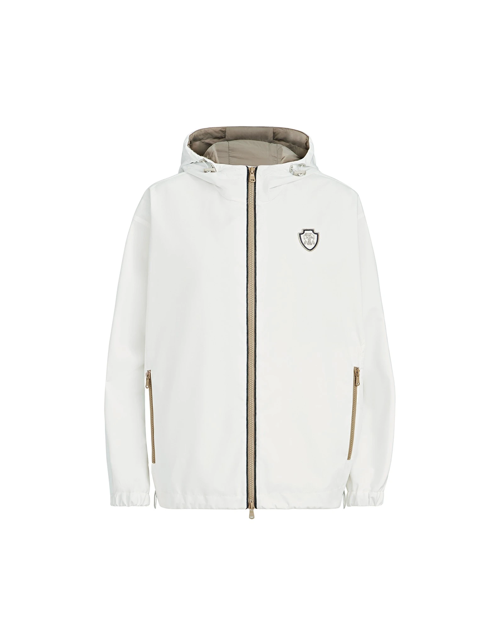 Brunello Cucinelli Nylon outerwear in White Jacket