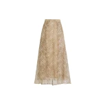 Brunello Cucinelli Paneled Circle skirt