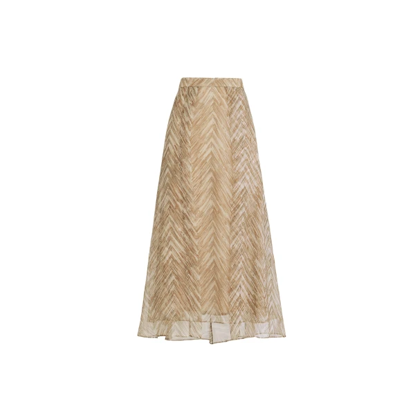 Brunello Cucinelli Paneled Circle skirt