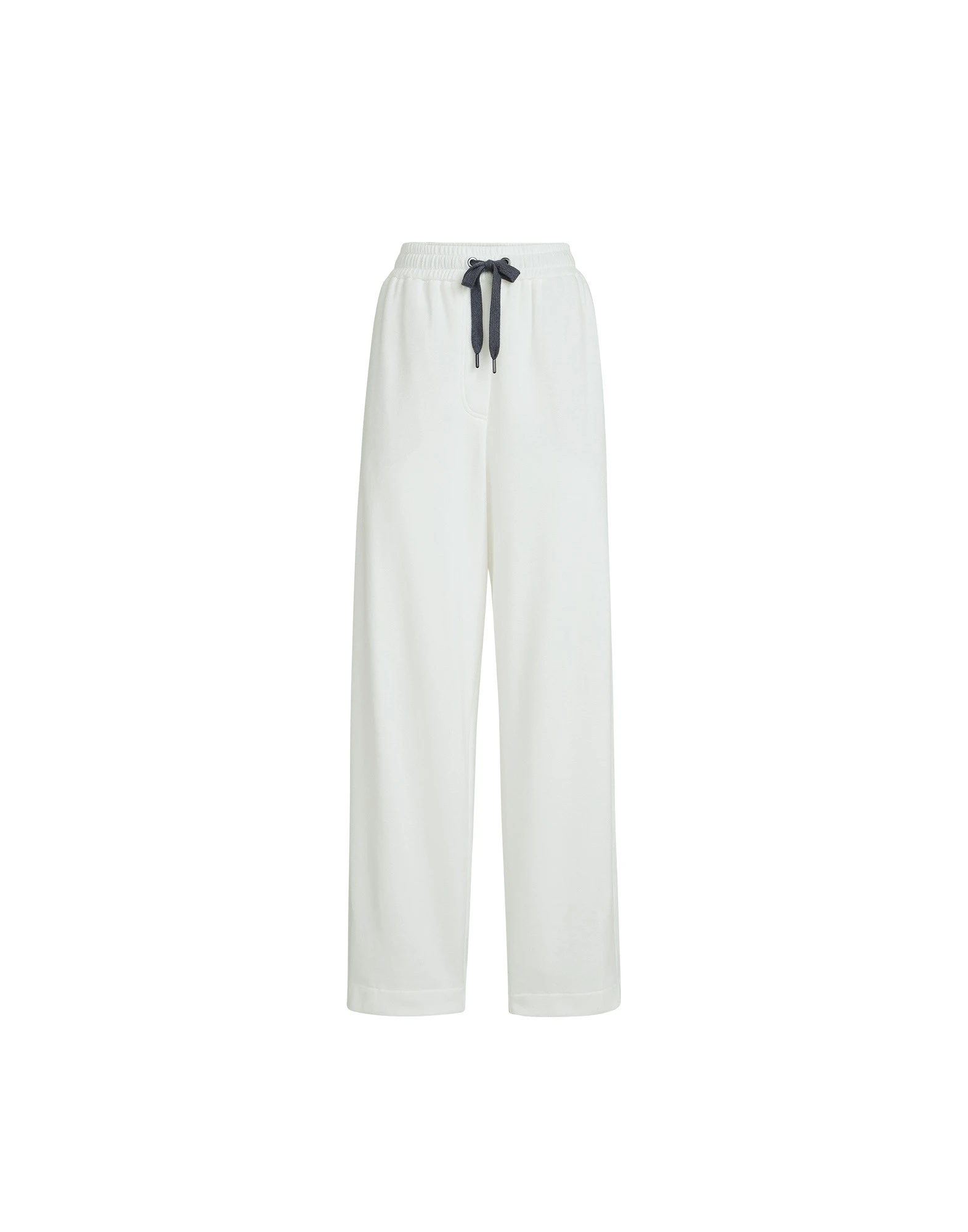 Brunello-Cucinelli-Pique-Track-trousers-in-White69925_nobg Brunello Cucinelli Pique Track trousers in White