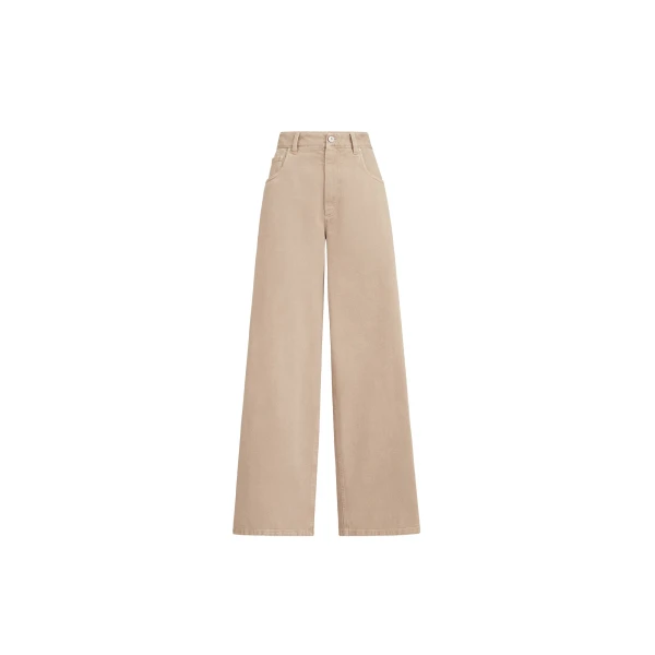 Brunello Cucinelli Relaxed trousers in Beige