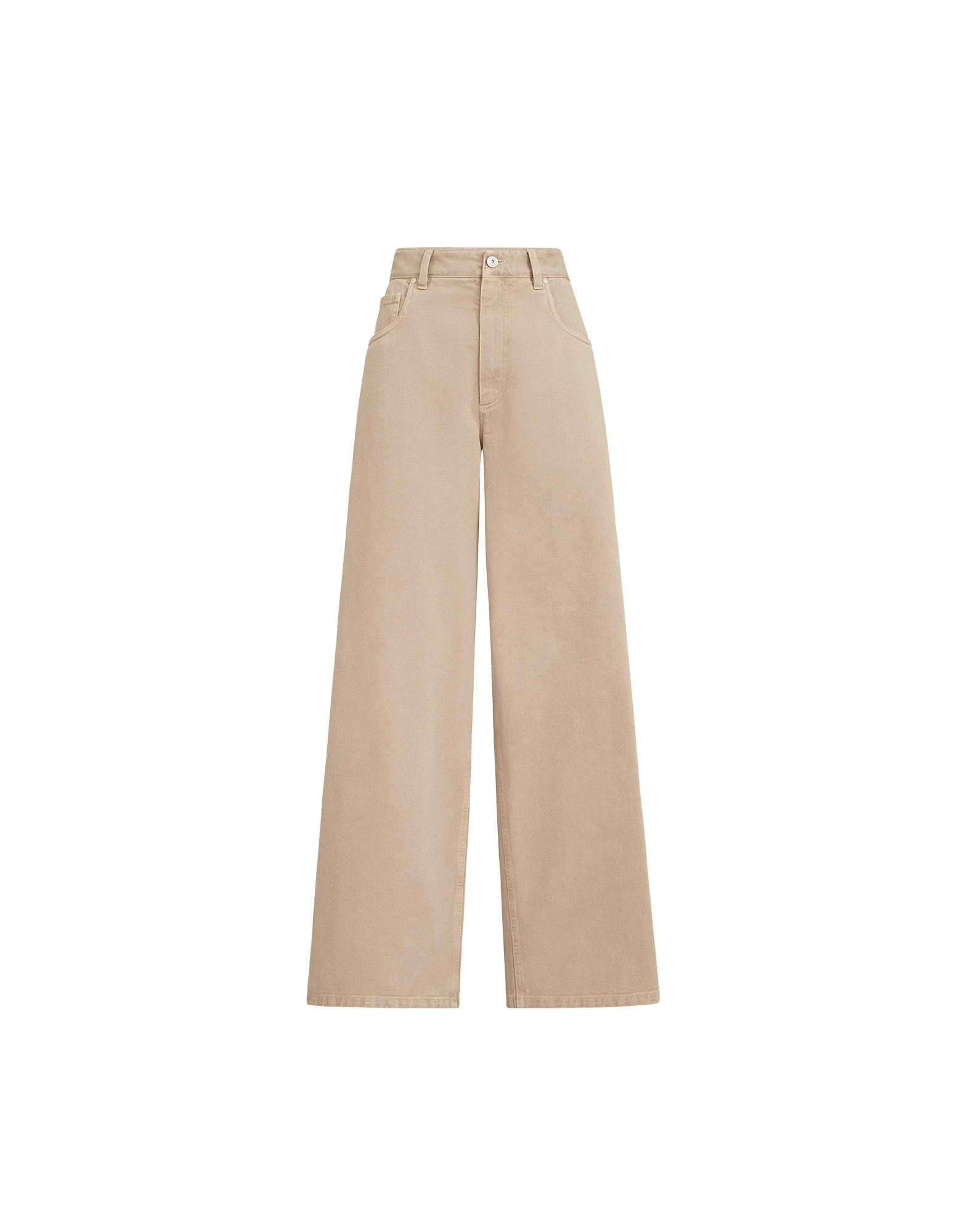 Brunello Cucinelli Relaxed trousers in Beige