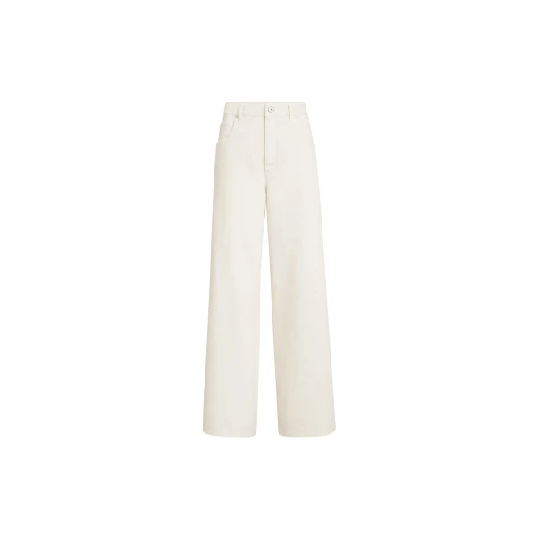 Brunello Cucinelli Relaxed trousers in Chalk