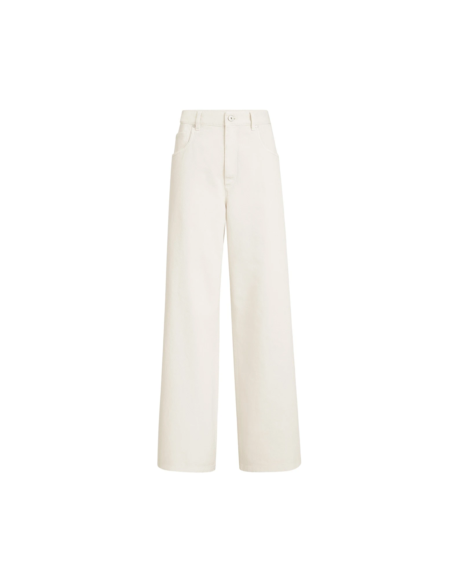 Brunello Cucinelli Relaxed trousers in Chalk