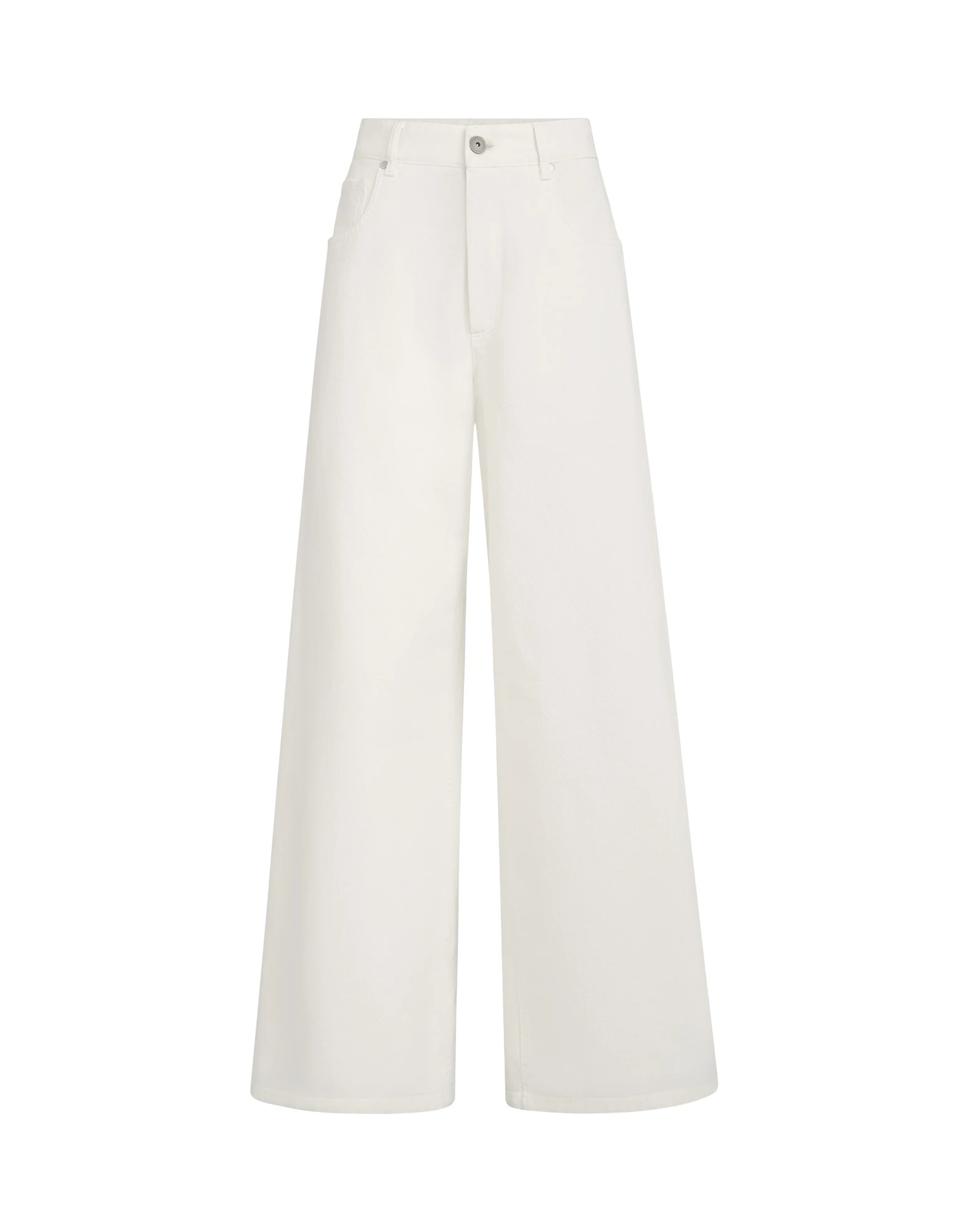 Brunello Cucinelli Relaxed trousers with monili in Panama