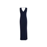Brunello Cucinelli Rib knit dress in Blue