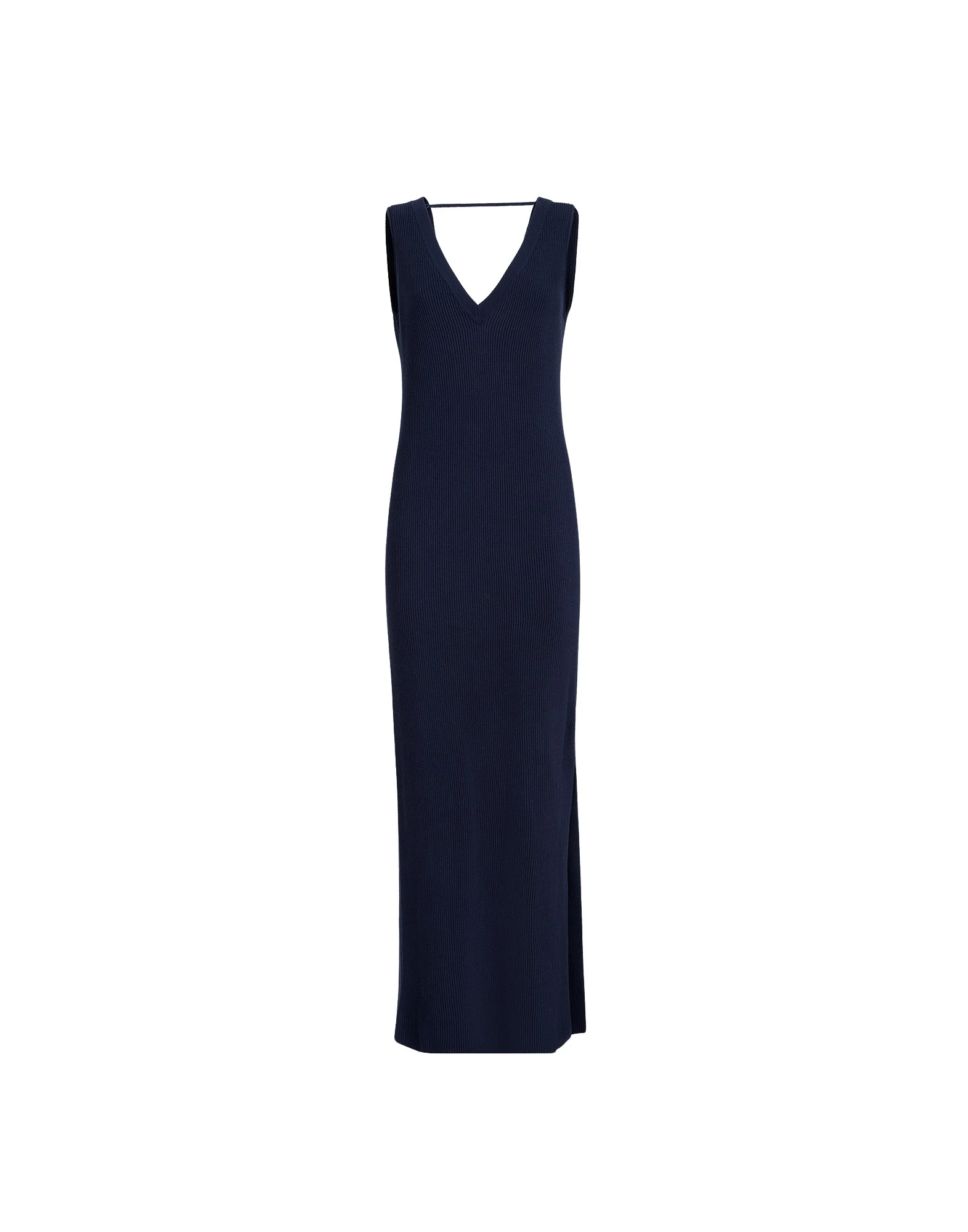 Brunello Cucinelli Rib knit dress in Blue