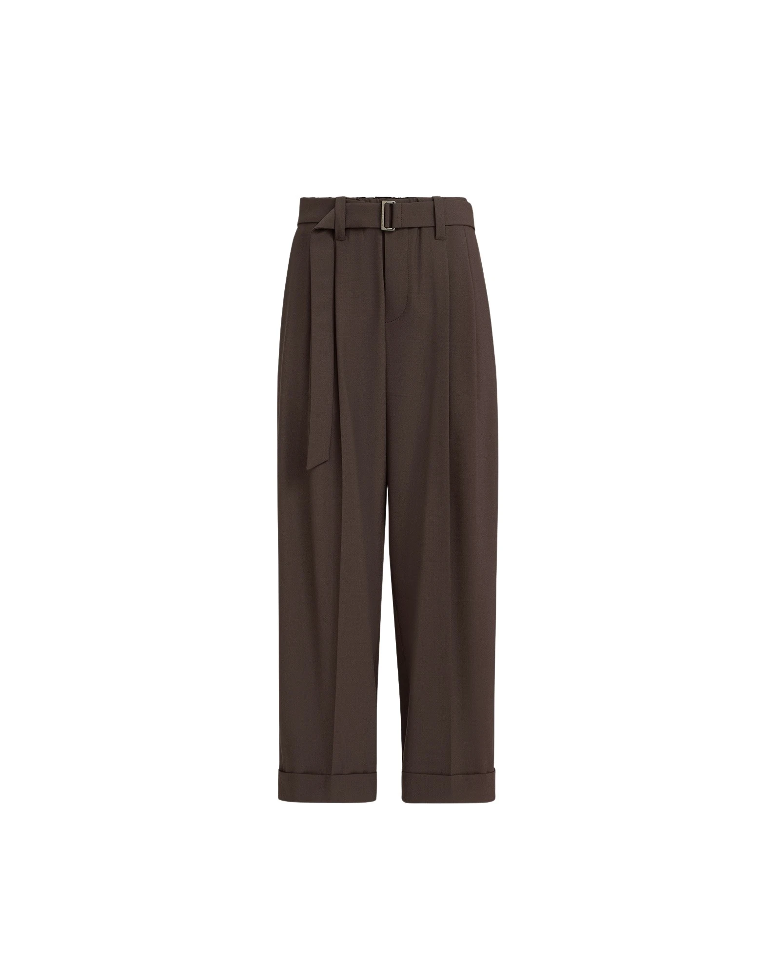 Brunello Cucinelli Sartorial Baggy trousers in Cocoa
