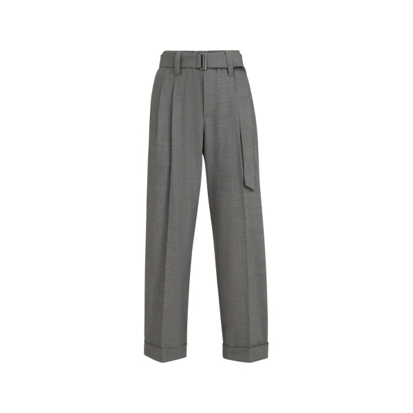 Brunello Cucinelli Sartorial Baggy trousers in Dark Grey