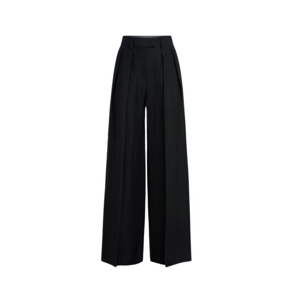 Brunello Cucinelli Sartorial Wide trousers in Black