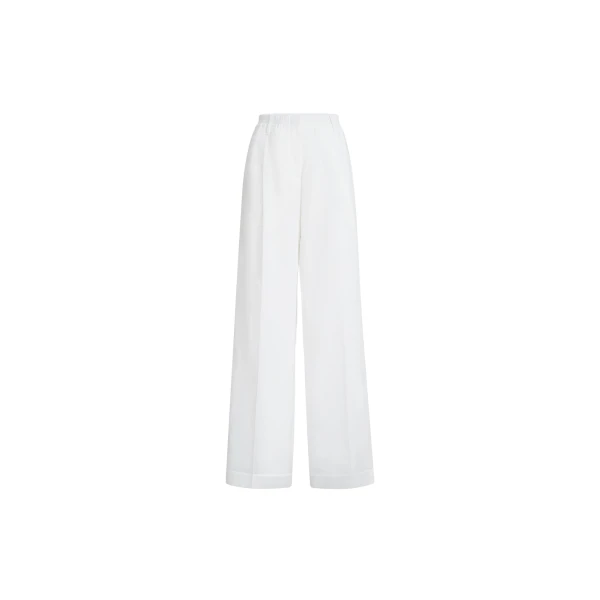 Brunello Cucinelli Sartorial track trousers in White