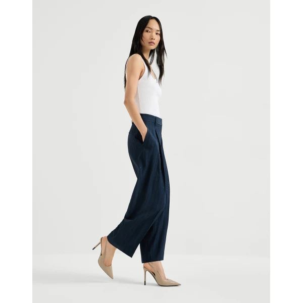 Brunello Cucinelli Slouchy trousers, view 5