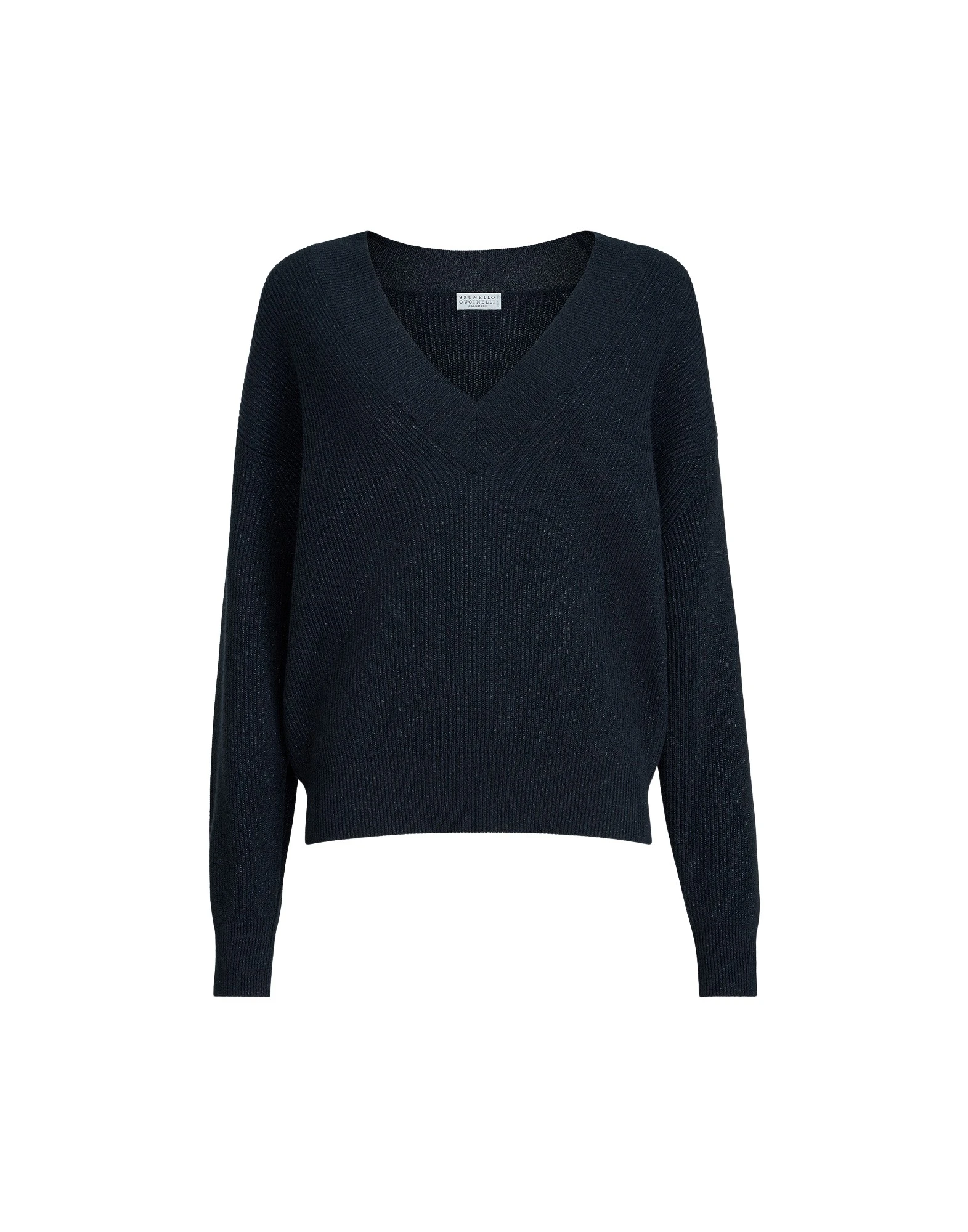 Brunello Cucinelli Sparkling cashmere sweater in Blue