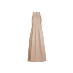 Brunello Cucinelli Sparkling twill dress in Antique Pink