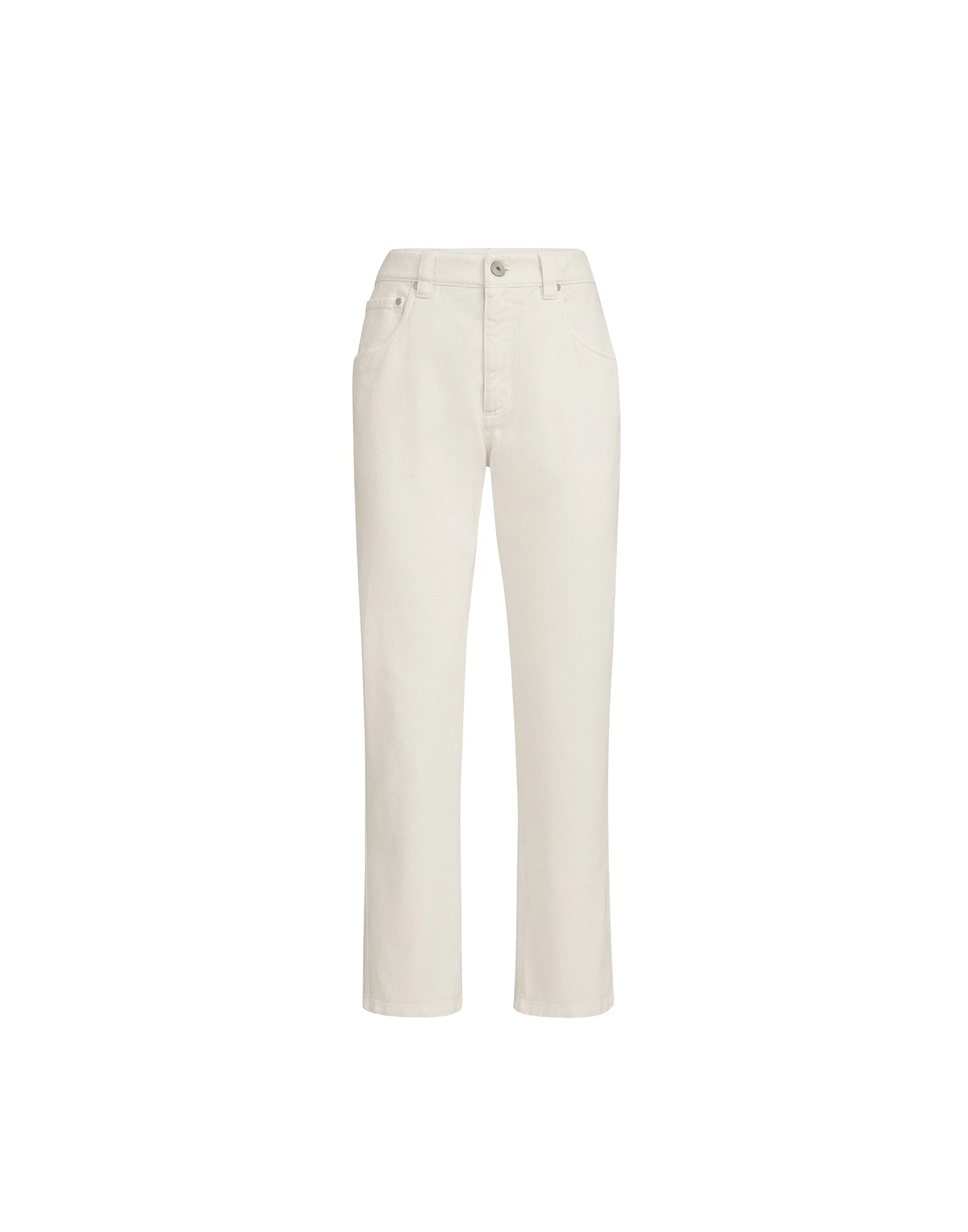 Brunello Cucinelli Straight five-pocket trousers in Panama