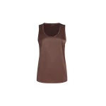 Brunello Cucinelli Stretch silk satin camisole in Brown