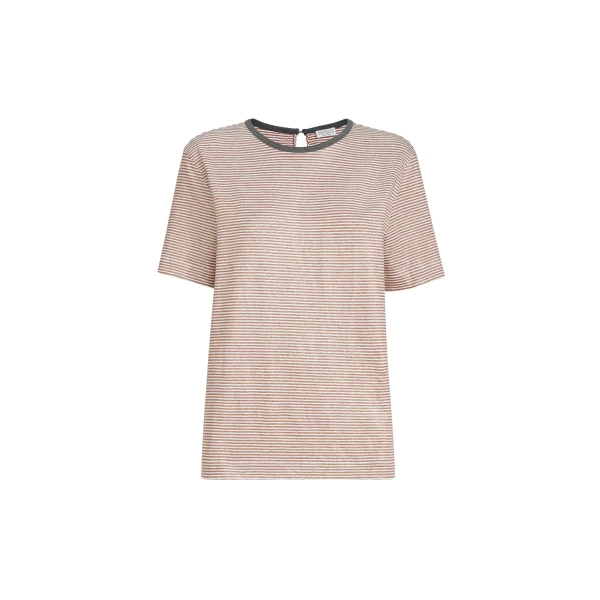 Brunello Cucinelli Striped jersey T-shirt Top
