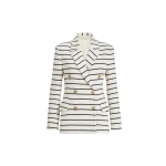 Brunello-Cucinelli-Striped-knit-blazer38583_nobg Brunello Cucinelli Striped knit blazer