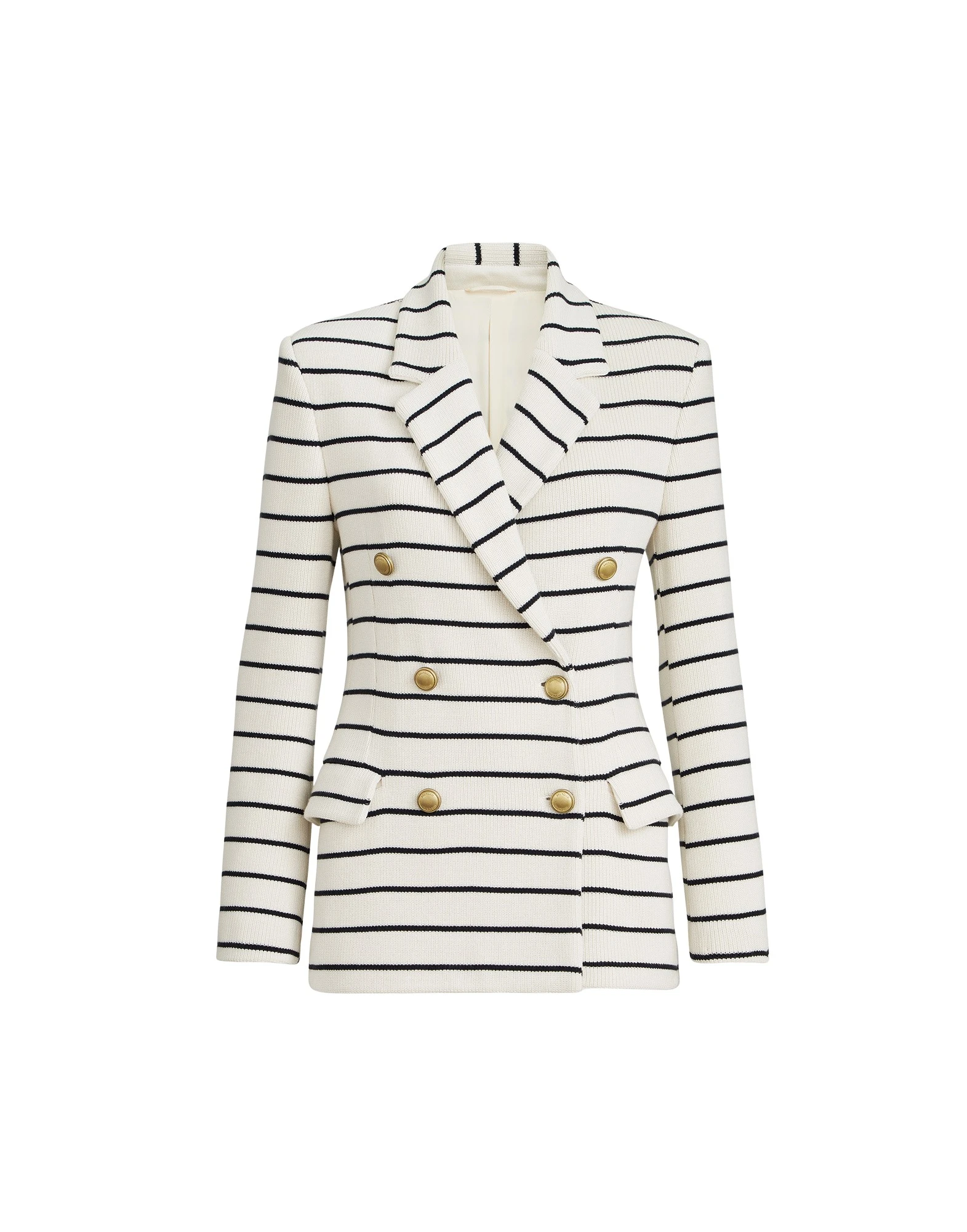 Brunello Cucinelli Striped knit blazer