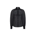 Brunello Cucinelli Striped organza shirt