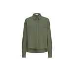 Brunello Cucinelli Tropical Luxury Wool shirt in Green