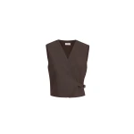 Brunello Cucinelli Tropical Luxury wool vest in Cocoa