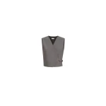Brunello Cucinelli Tropical Luxury wool vest in Dark Grey