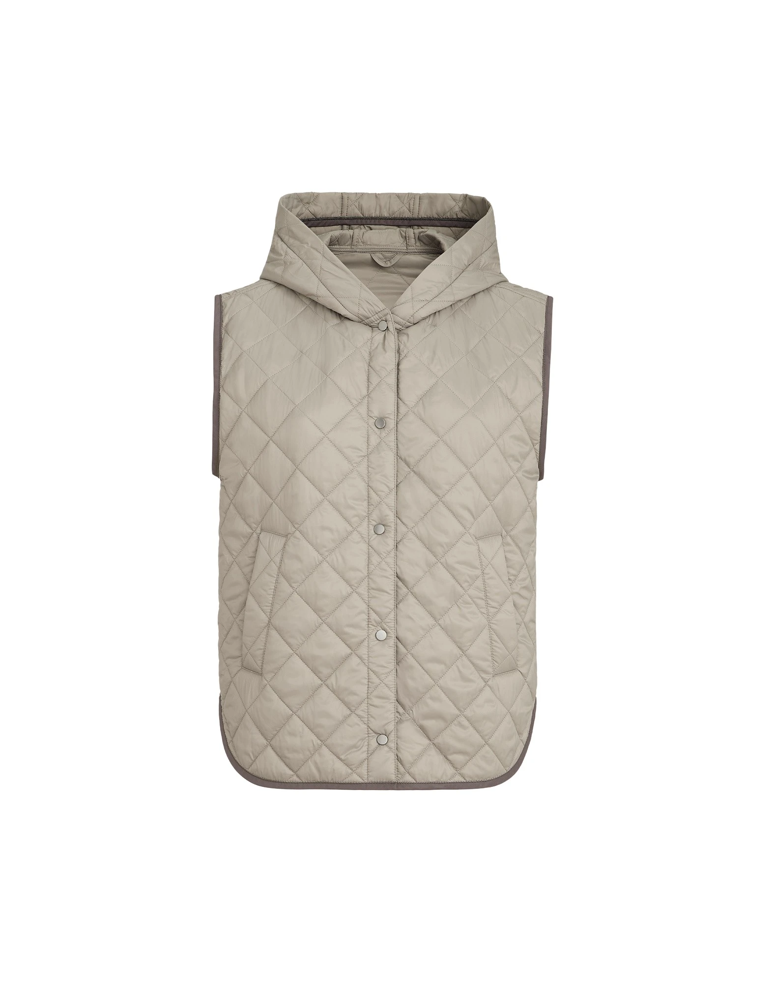 Brunello-Cucinelli-Vest-with-Thermore®-padding-in-Light-Brown24328_nobg Brunello Cucinelli Vest with Thermore® padding in Light Brown