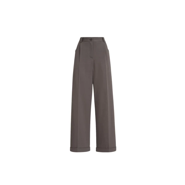 Brunello Cucinelli Wide track trousers in Brown