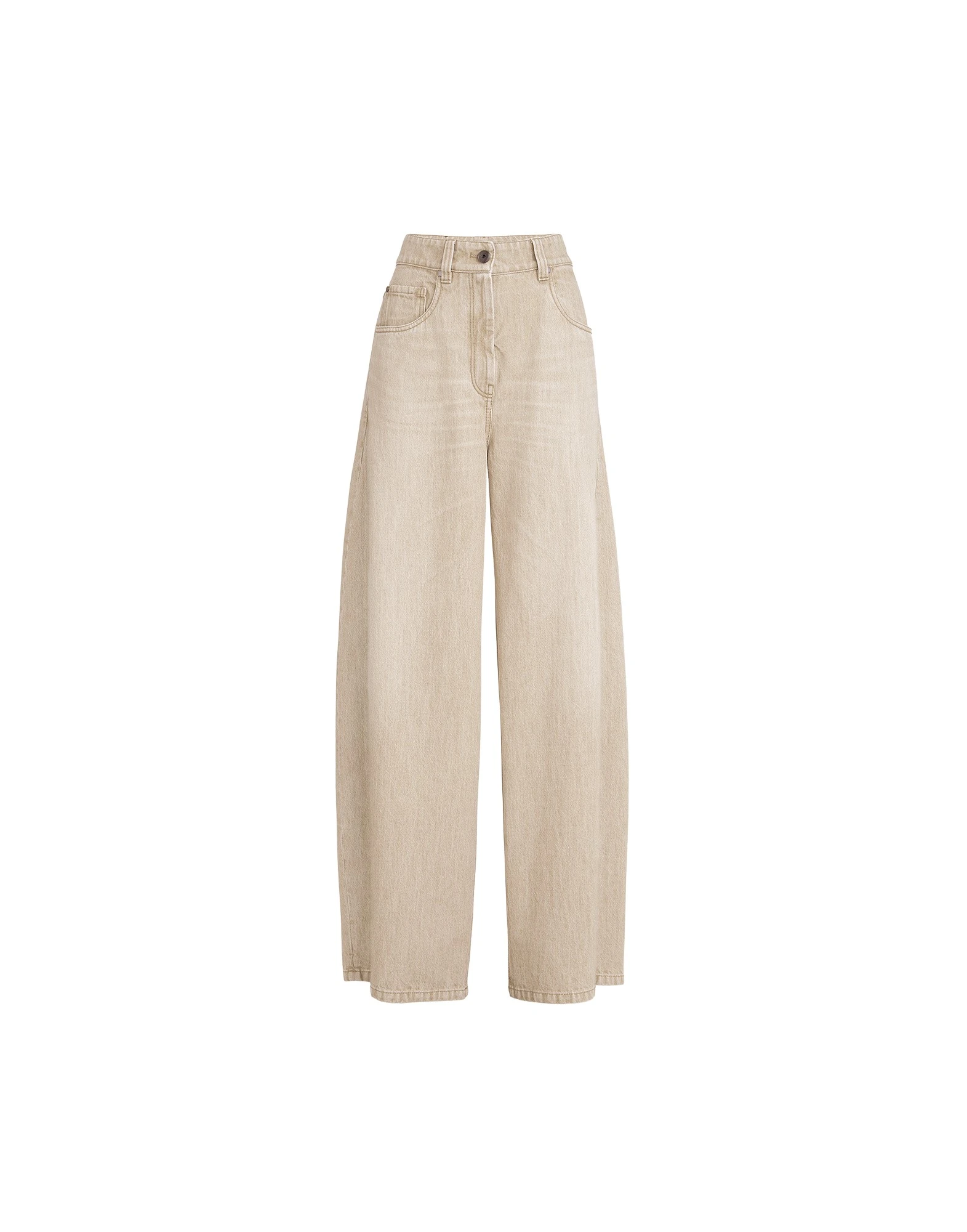 Brunello Cucinelli Wide trousers in Beige