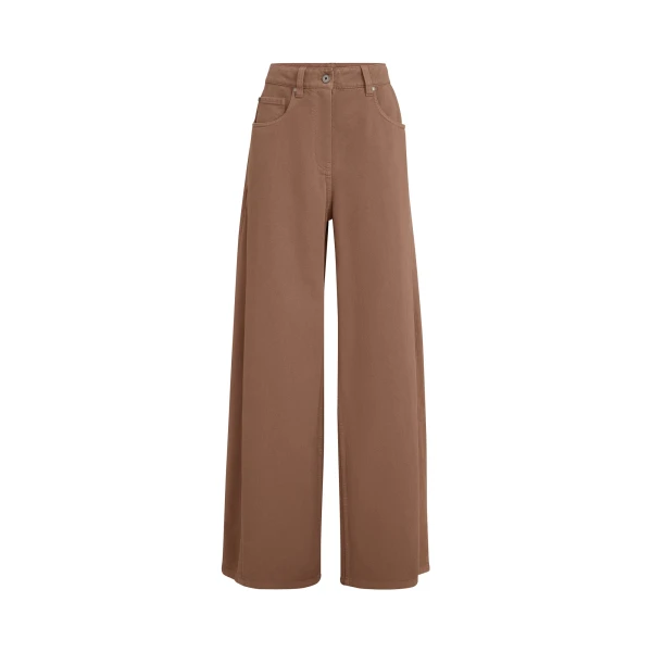 Brunello Cucinelli Wide trousers in Dattero