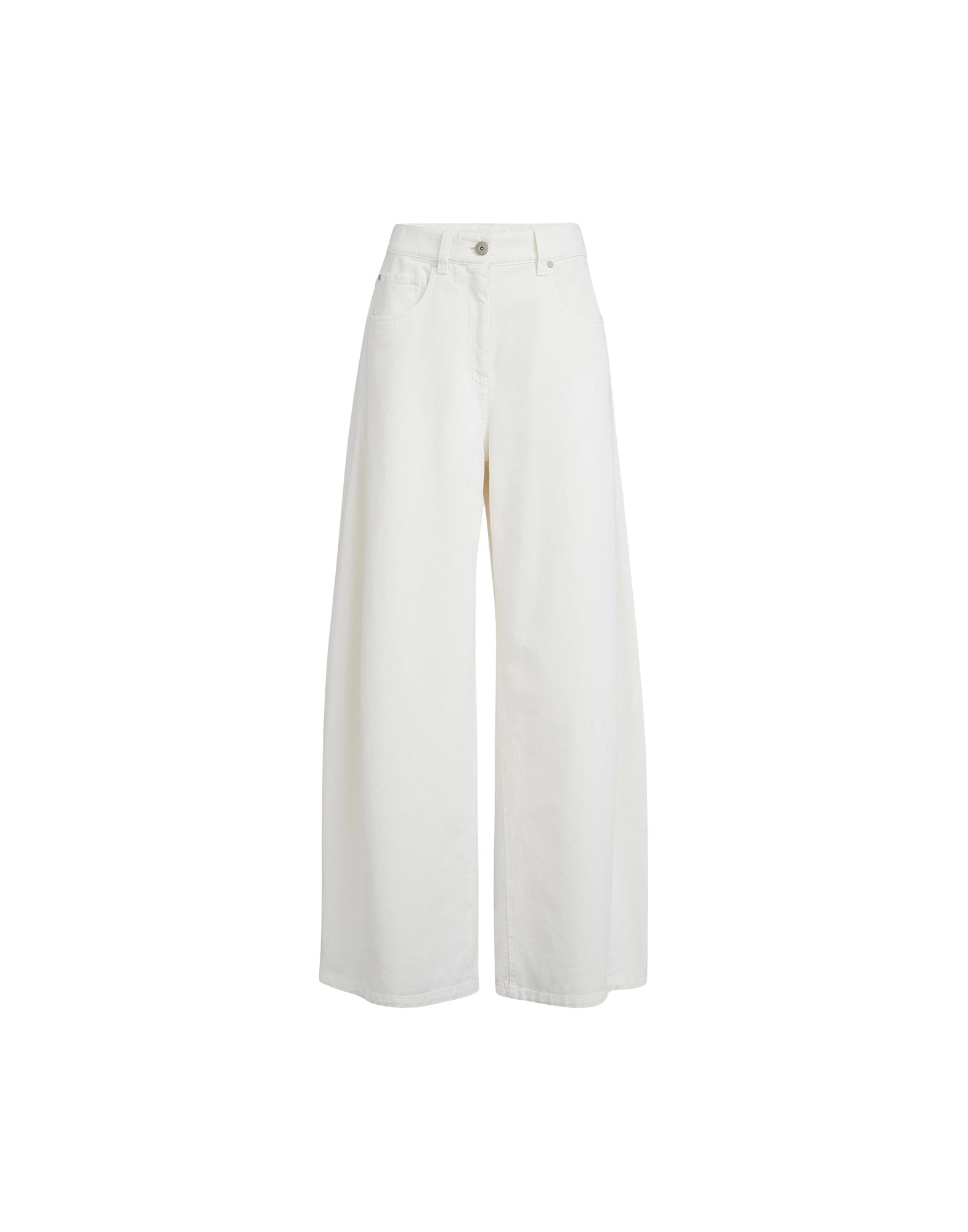 Brunello Cucinelli Wide trousers in White