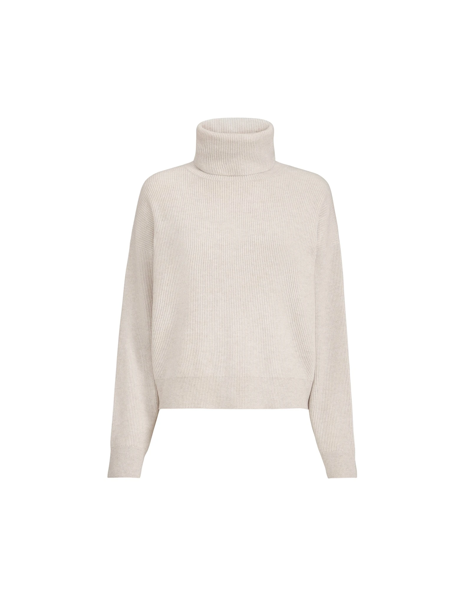 Brunello Cucinelli Wool, cashmere and silk sweater in Cool Beige